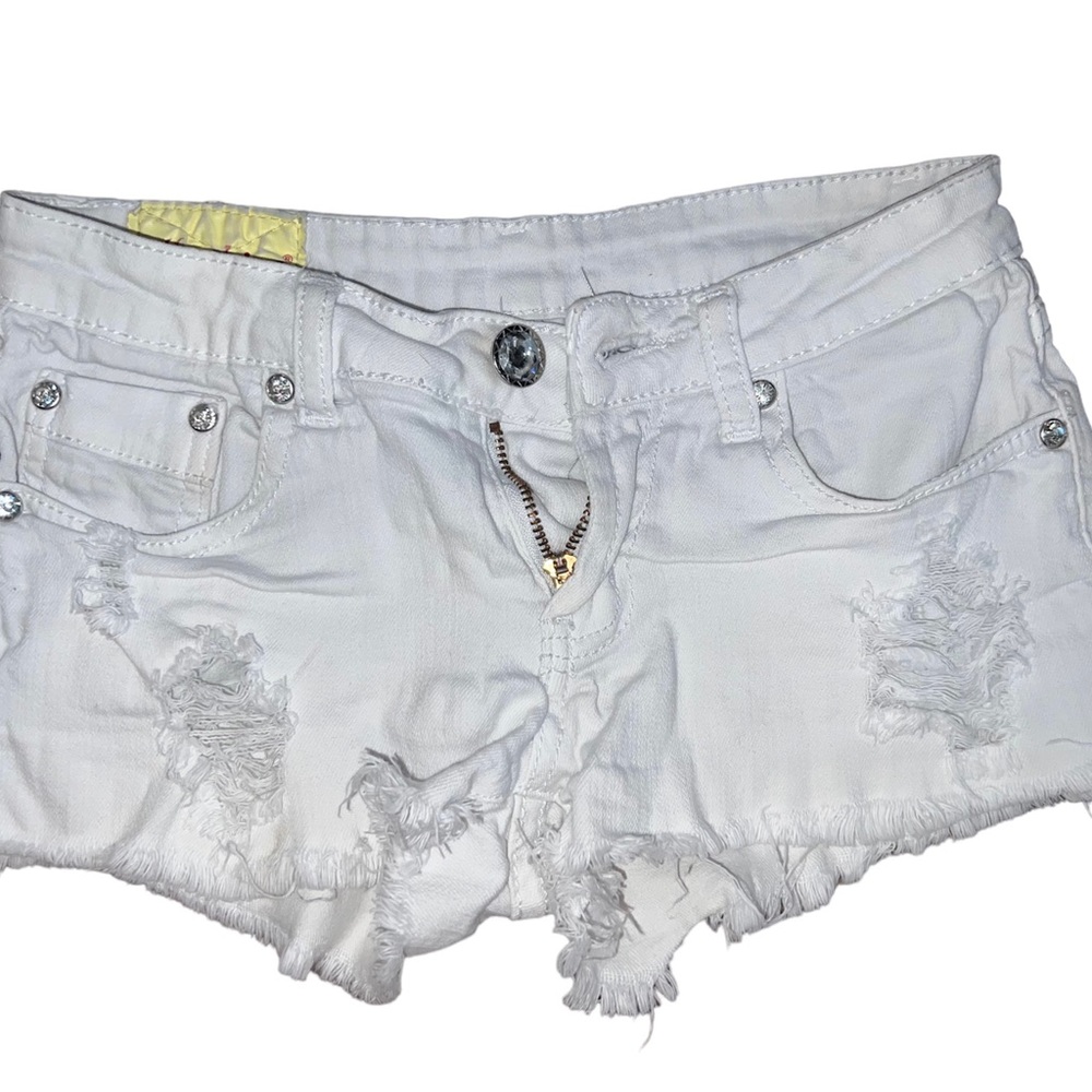 White Short Shorts